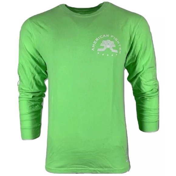 AMERICAN FIGHTER Men's T-Shirt L/S BRISTOL TEE - Picture 2 of 9